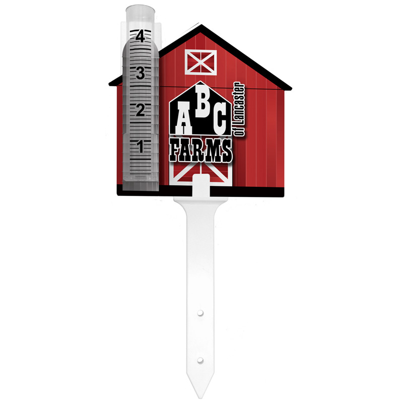 Full Color House/Barn Rain Gauge